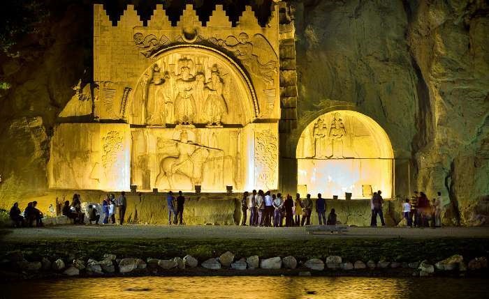Taq-e Bostan, Kermanshah travel attraction, UNESCO heritage