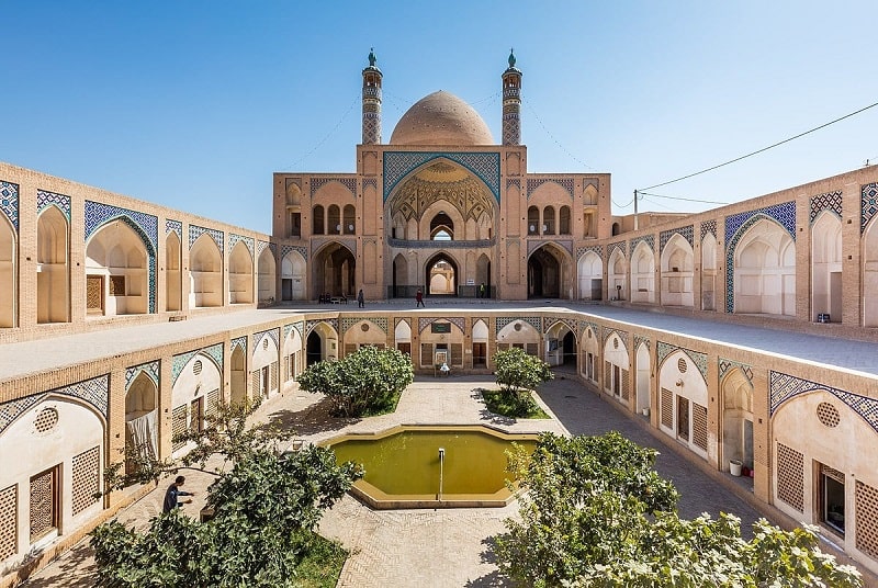 Agha Bozorg Mosque, Kashan Travel Attraction