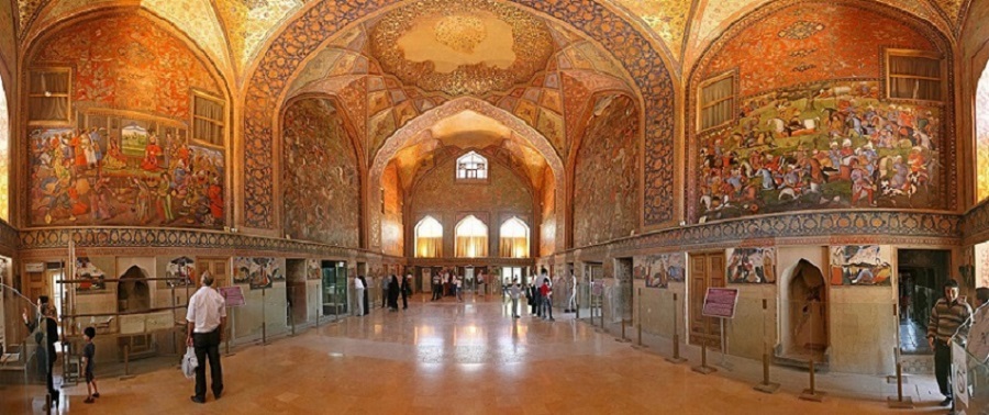 Chehel Sotun Garden, Isfahan travel attraction
