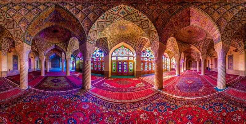 Nasir al-Molk Mosque Carpet, Shiraz Travel Attraction