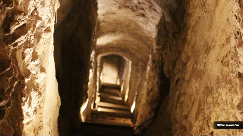 Nushabad underground city, Kashan travel attraction