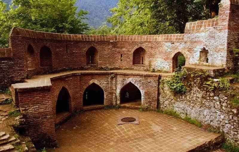 Interior View of Rudkhan Castle