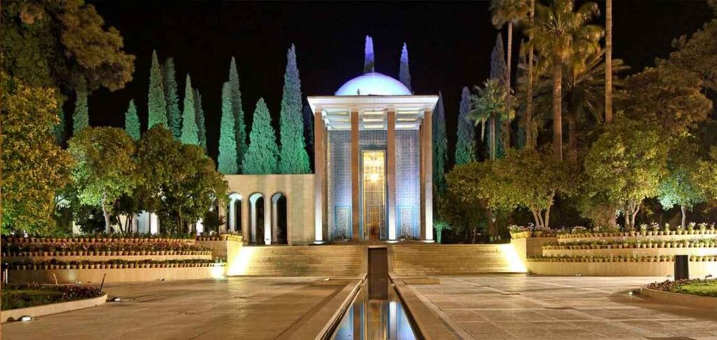 Sa'diyeh, Saadi tomb, Persian literature poet Shiraz Travel attraction