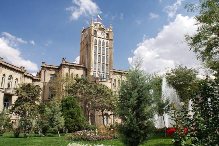 Tabriz Municipality Tower Is a Modern Symbol