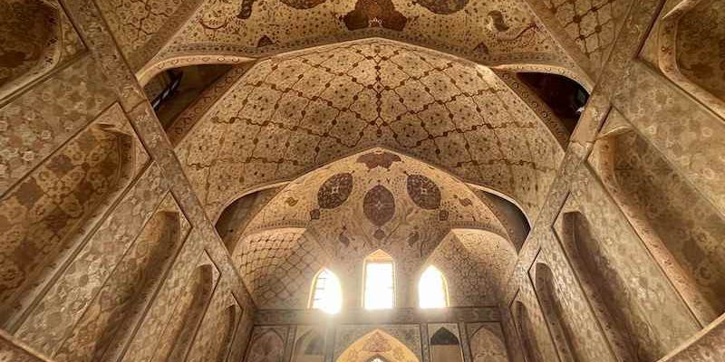Ali Qapu Palace Interior Design, Isfahan Travel Attraction