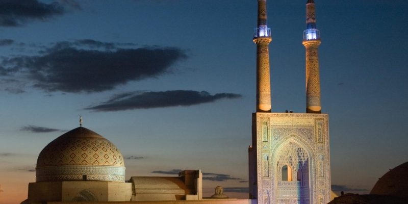 Yazd Jameh Mosque, travel attraction