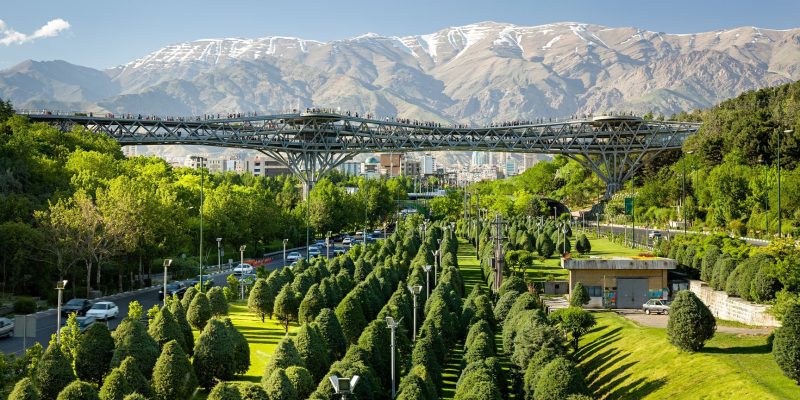 Tabiat Bridge (Nature Bridge), Tehran travel attraction