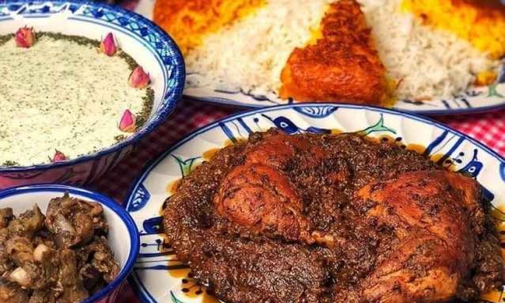 Sour Chicken, Persian Food, Gilan travel attraction