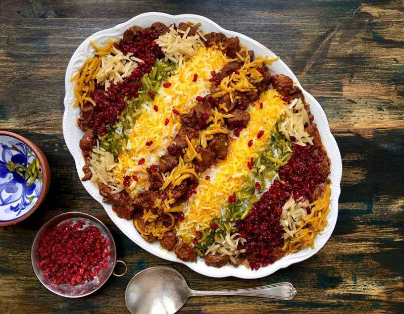 Qeyme-nesa, Iranian food, Qazvin travel attraction